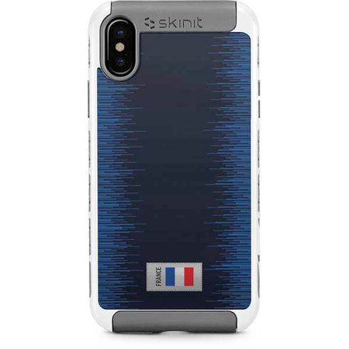 France Soccer Flag iPhone X/XS Cargo Case